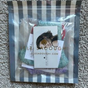 Lele Sadoughi set of 2 kids face masks
